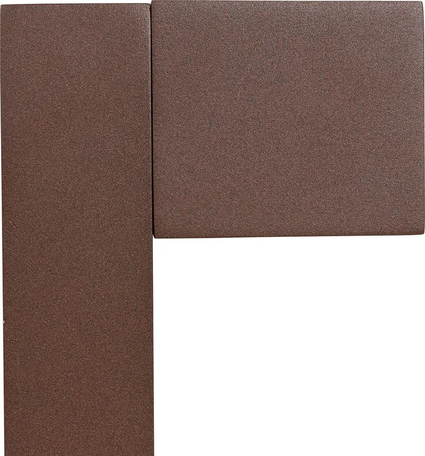 Ipari kültéri állólámpa rozsdabarna 80 cm IP44 - Baleno