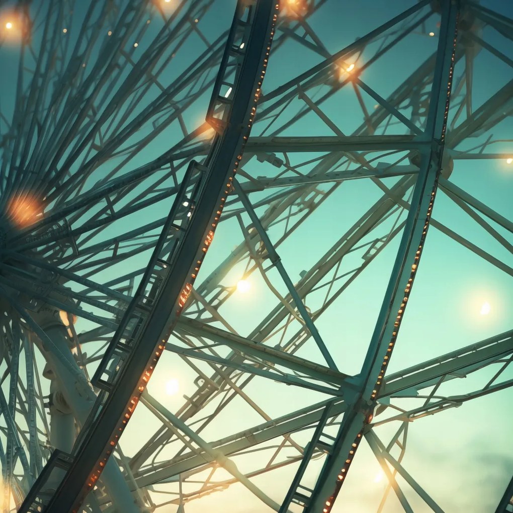 Poszter 40x40cm Moloch fényei