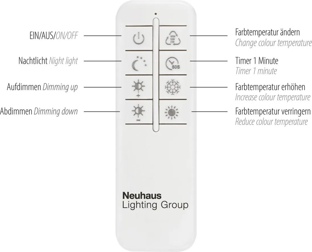 Paul Neuhaus modern mennyezeti lámpa palma fa pln8330-79