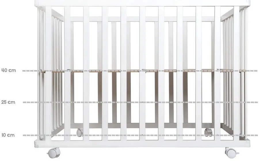 Fehér járóka 100x75 cm Roba style – Roba