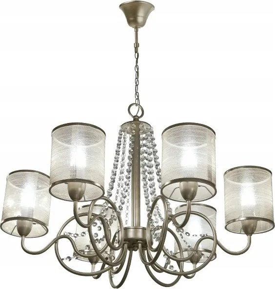 Fado függőlámpa 4960/6 elegáns krémszínű