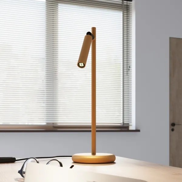 Sollux SL.1470 - Asztali lámpa PASTELO 1xG9/8W/230V arany