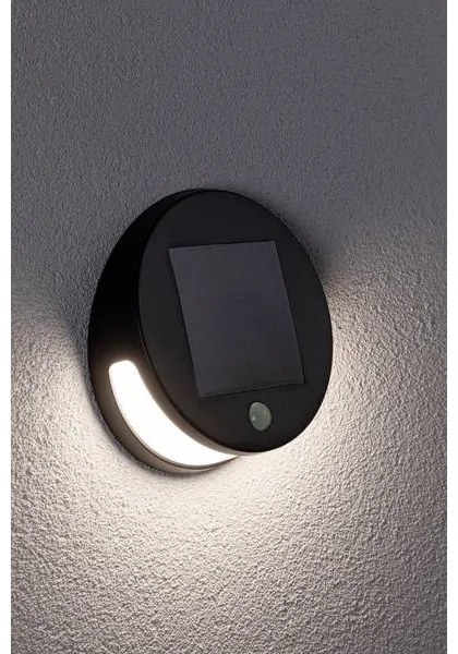 Paulmann 94265 - LED/3W IP44 Kültéri napelemes lámpa érzékelővel HELENA 3,7V