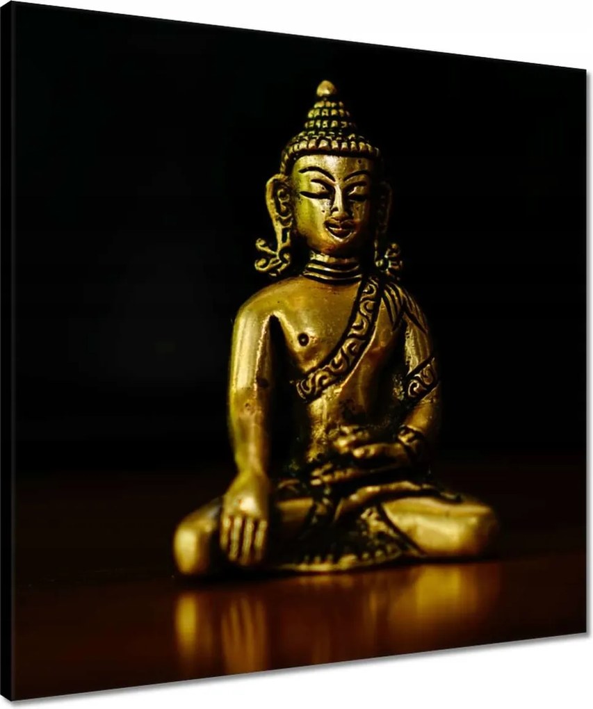 Vászonkép 50x50 Arany Buddha Arany