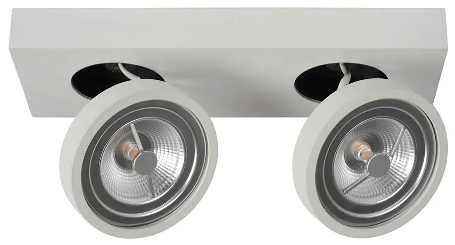 Lucide 09920/20/31 - LED Dimmelhető spotlámpa NENAD AR111 2xG53/10W/230V
