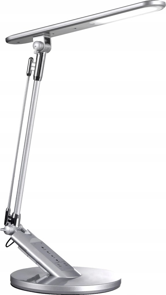 LED-es asztali lámpa Optimum ezüst 3000K-6000K Polux