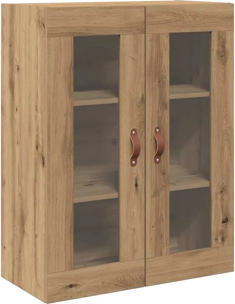 vidaXL Fali Szekrény Artisan tölgy 69,5 x 34 x 90 cm Faanyag