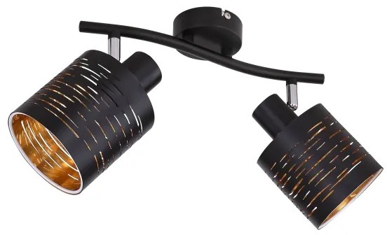 Globo 15342-2 - Spotlámpa TUNNO 2xE14/15W/230V