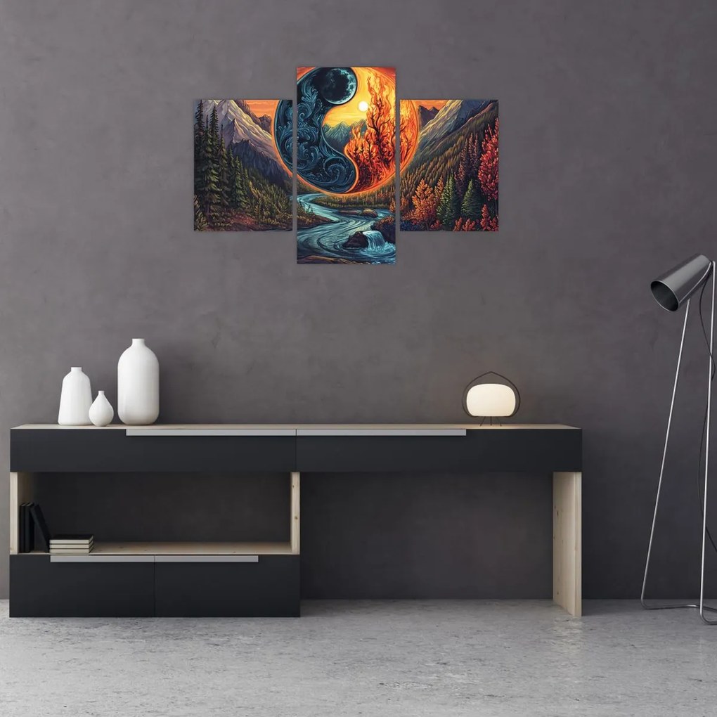 Kép - Elemi erők (90x60 cm)