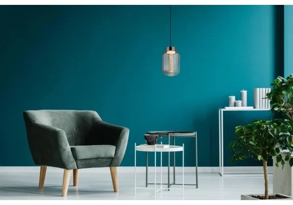 Globo 15746 - LED Csillár zsinóron FLUORO LED/8W/230V