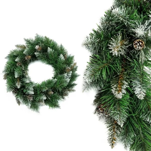 Karácsonyi koszorú á. 50 cm