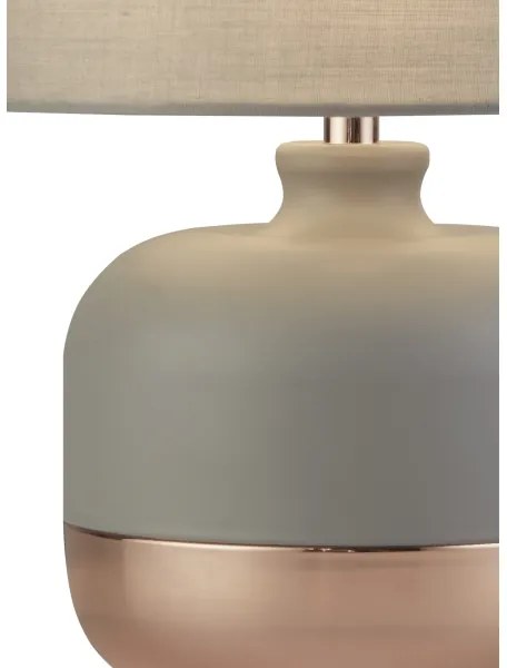 Searchlight EU700820 - Asztali lámpa 1xE14/7W/230V szürke