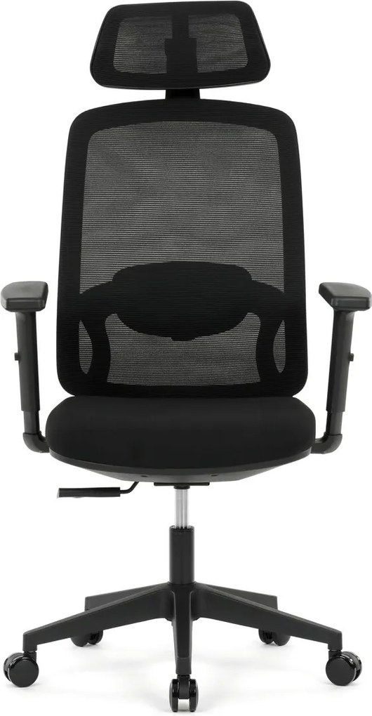Irodai szék szinkronmechanikás fekete hálós KA-S2176 BK