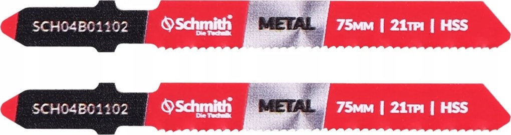 Hss szúrófűrészlap M2 75mm 21TPI 2db