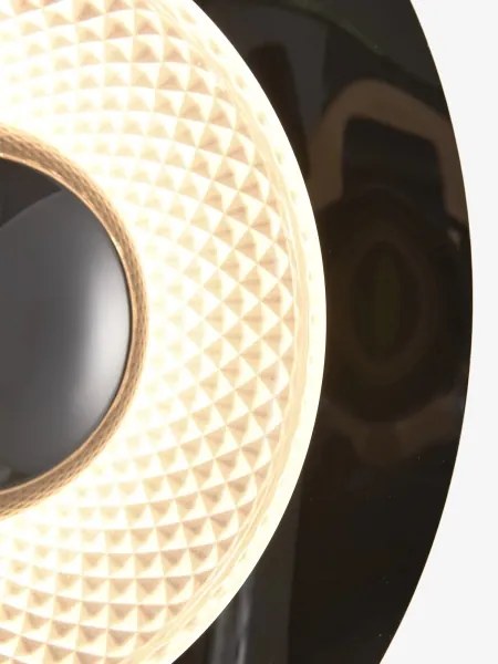 Zuma Line MB2293-1S-3BCT - DIOP LED fali lámpatest LED/8W/230V fekete/füstszínű sz.