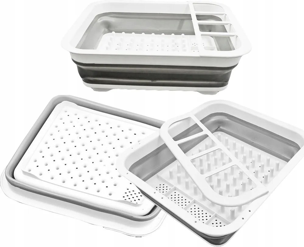 Edényszárító összecsukható rendszerező szilikon