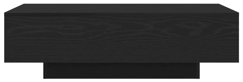 Kávézóasztal Fekete Tölgy 100x30x36,5 cm Mérnöki Fa
