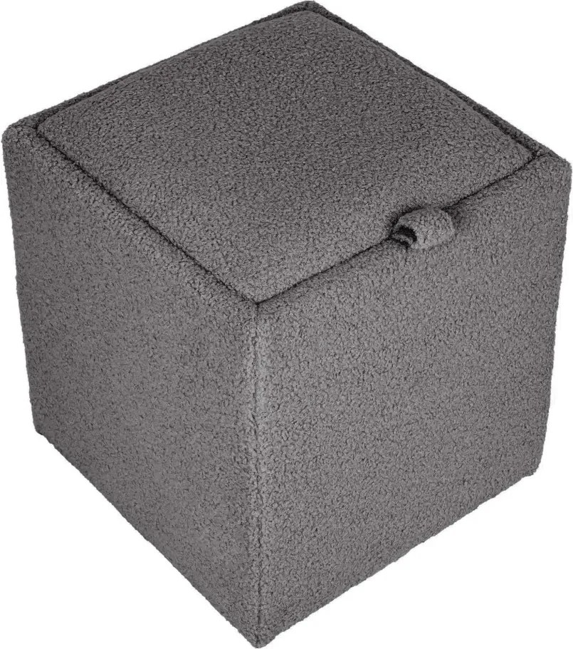 Box puff - T03 szövet - szürke R