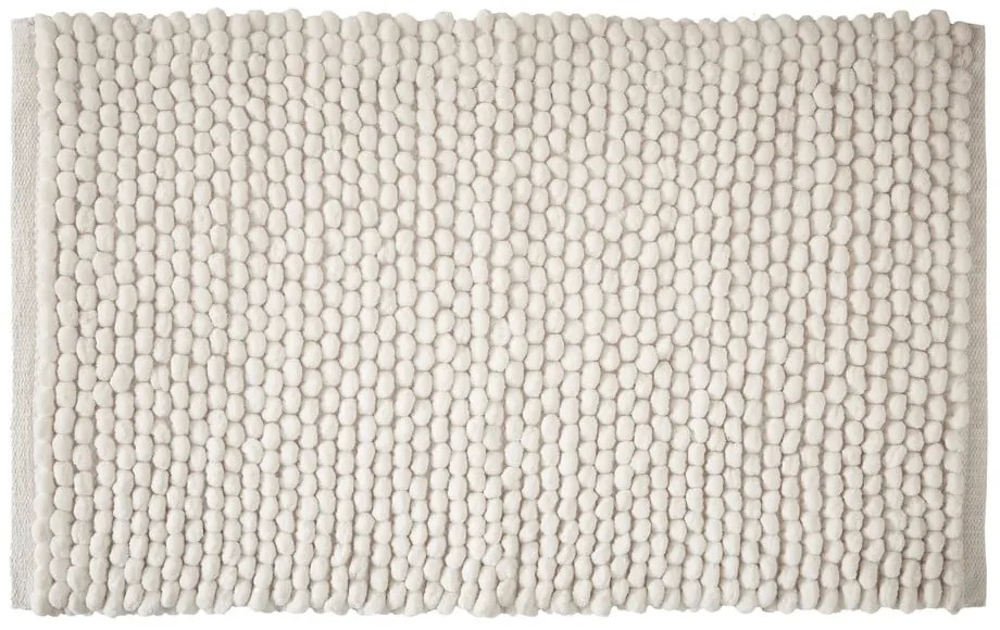 Fehér fürdőszobai kilépő 50x80 cm Aspen Bobble – Bianca