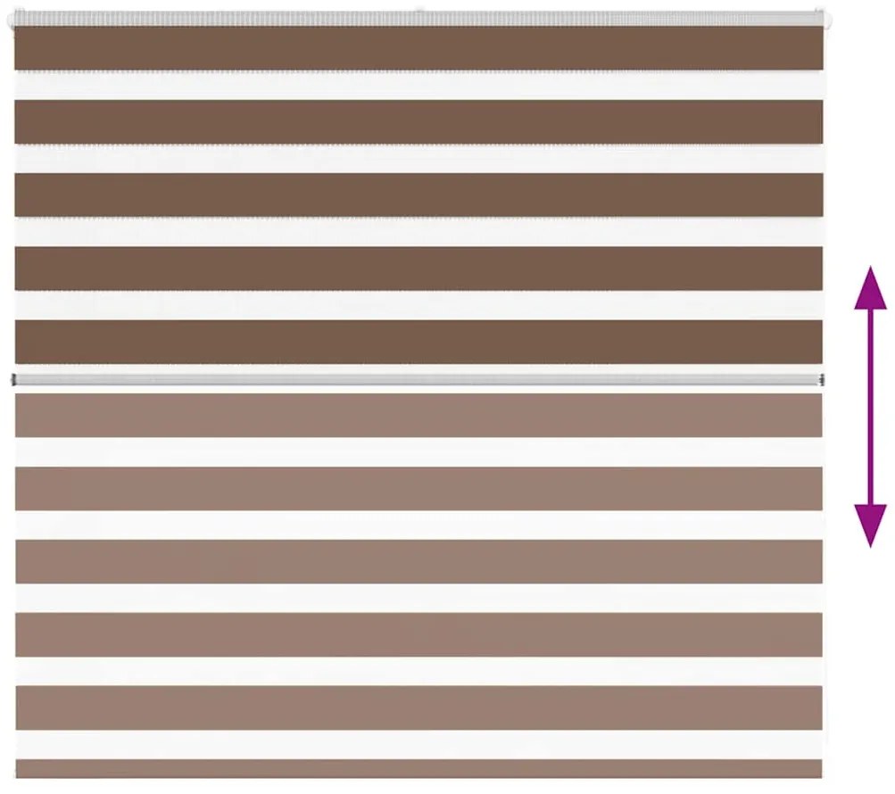 zebrafüggönnyel barna szövetszélesség 150,9 cm poliészter