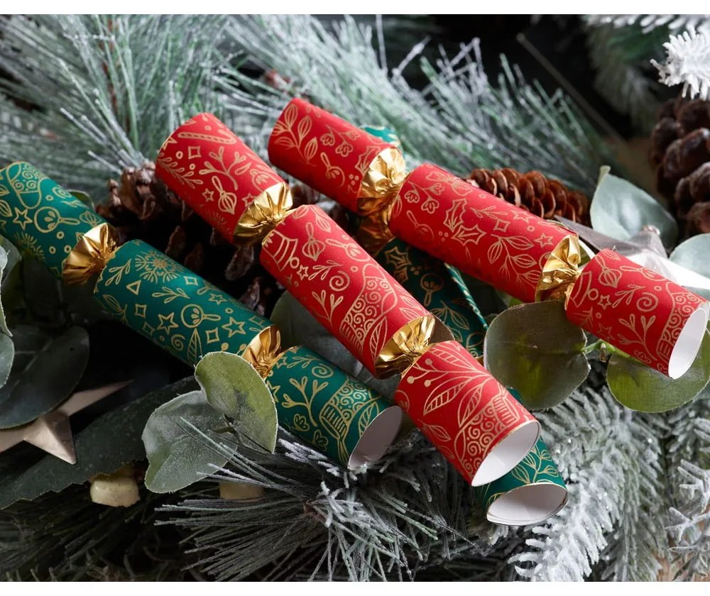 Karácsonyi cracker szett 8 db-os Bon Bon – Robin Reed