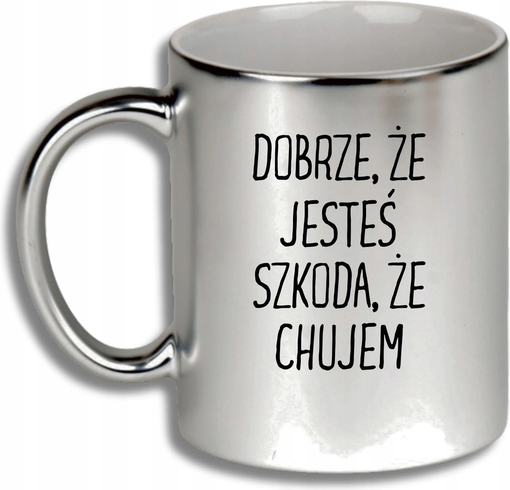 Ezüst Bögre Ajándék Különböző Alkalmakra Jó, Hogy Vagy