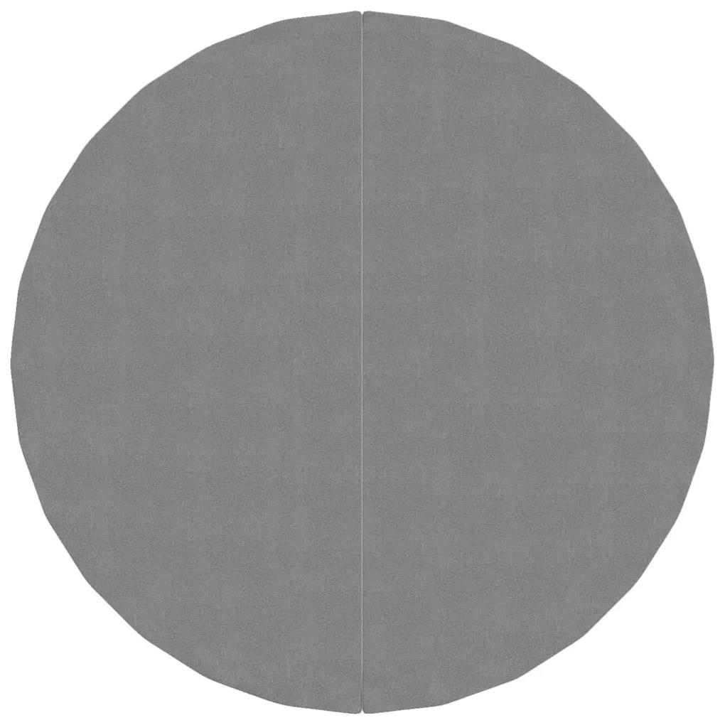 Világosszürke poliészter geotextília medencealátét Ø 244 cm