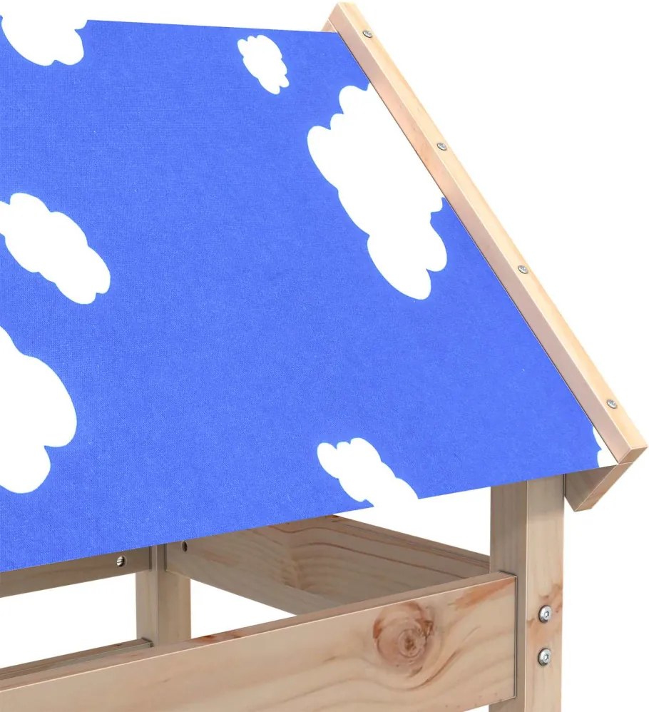 Játék Torny Barna 52.5 x 85 x 239 cm Tömör fenyőfa