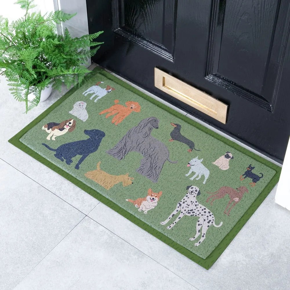 Lábtörlő 40x70 cm Dog Breeds – Artsy Doormats