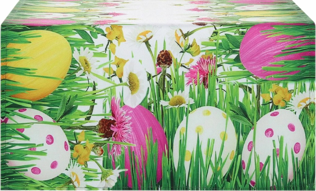 Húsvéti futópad 40x85 Színes húsvéti tojások