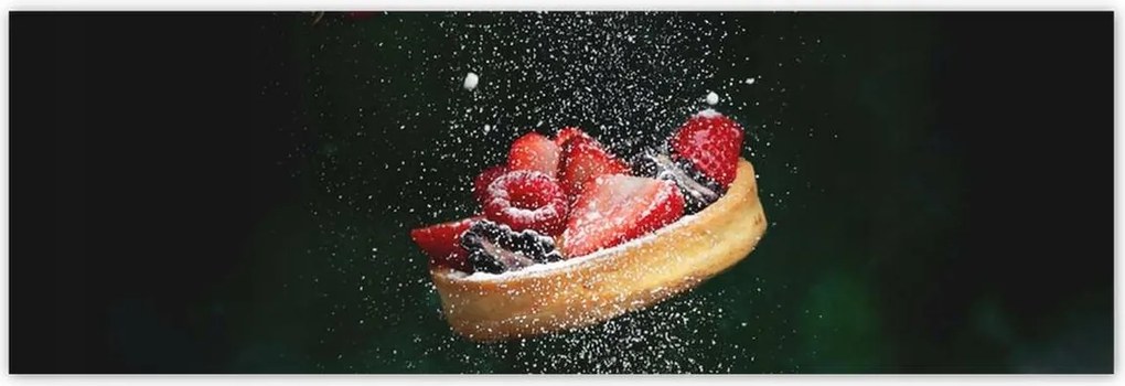 Poszterek 200x66 Friss eper Gyümölcsök