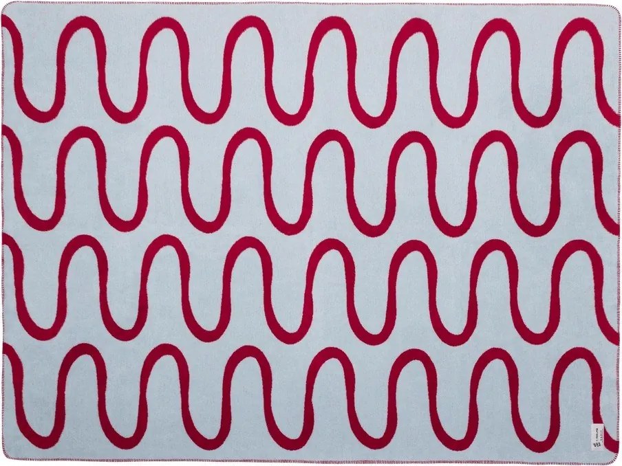 Piros takaró 150x200 cm Swirl – noo.ma
