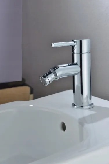 Bidé Csaptelep Automata Dugóval, Króm