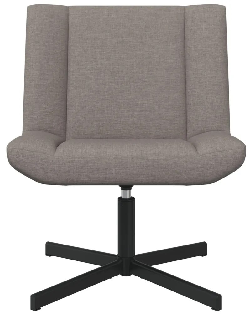 Akcent Szék Taupe Szövet, Fém alap Standard Ergonomikus