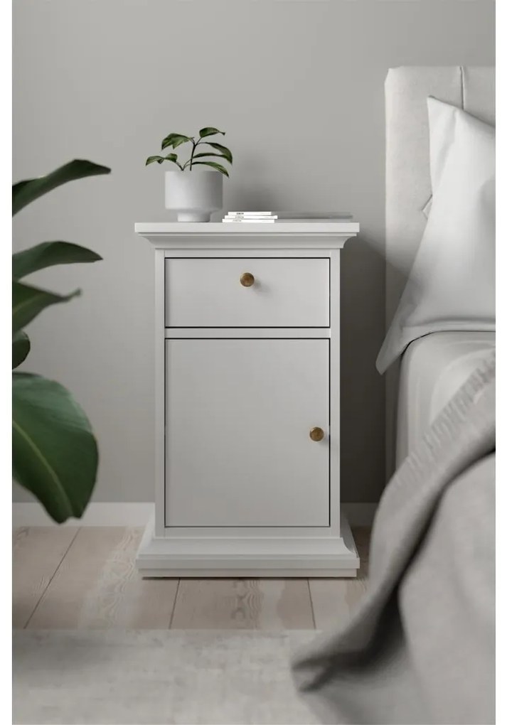 Provence II éjjeliszekrény, fehér