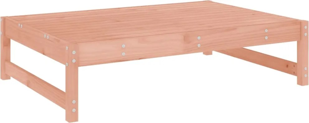 vidaXL tömör duglászfenyő kerti lábzsámoly párnával 120x80 cm