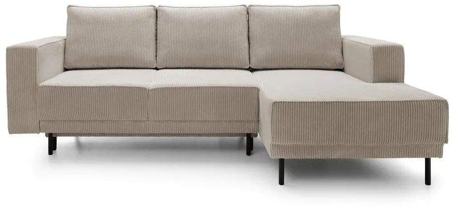 Sarokkanapé Rodriguez mini (J) (sötét bézs + fekete). 1099142