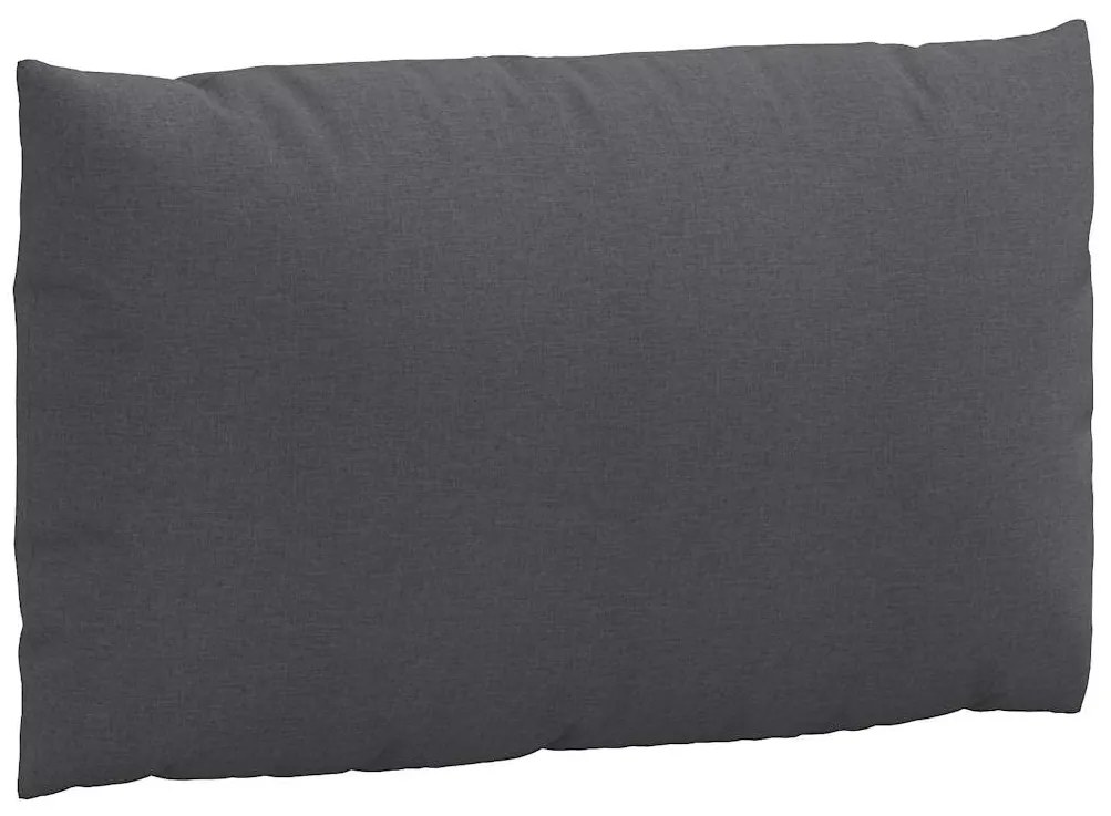 2 db melange antracitszürke szövet raklappárna