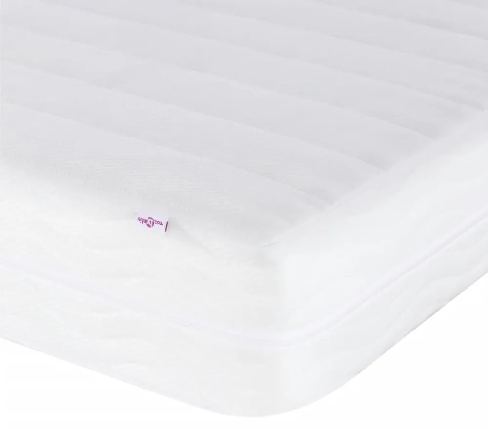 vidaXL fehér H2/H3 keménységű habmatrac 80x200 cm