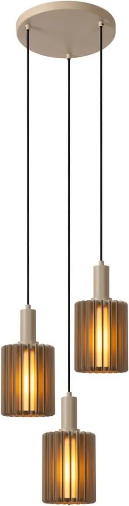 Lucide LAMBRES 45410/13/41 Függőlámpa 3x40w/e27 ip20