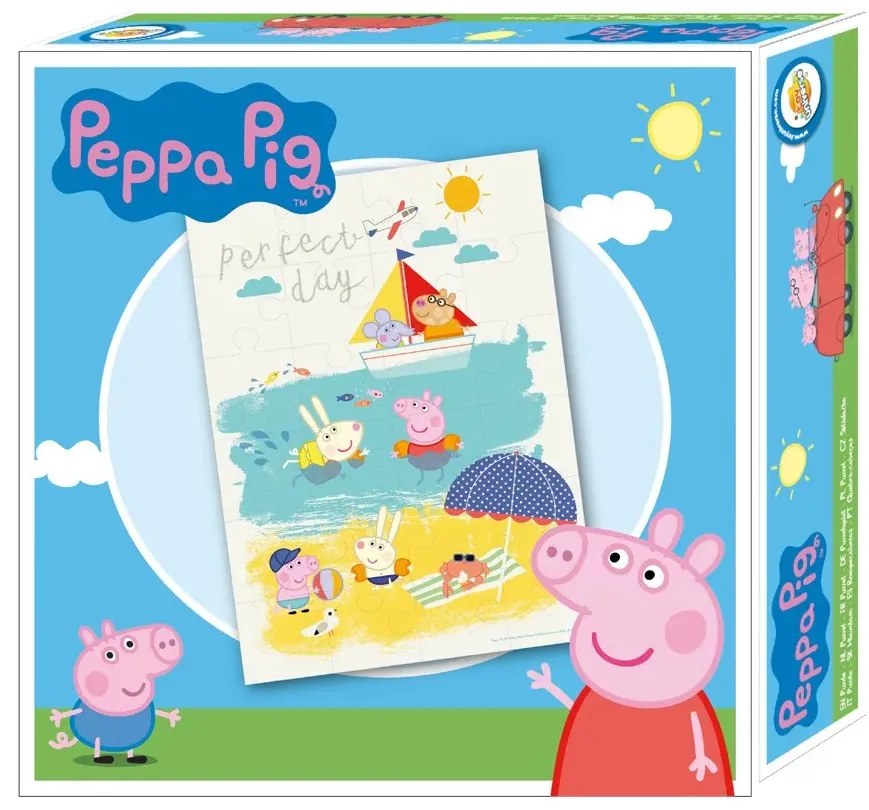 Peppa malac puzzle strand 24 db-os