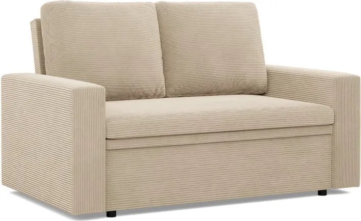 Zeus kanapé, kordbársony, hab töltet, egyenes kartámasz, bézs