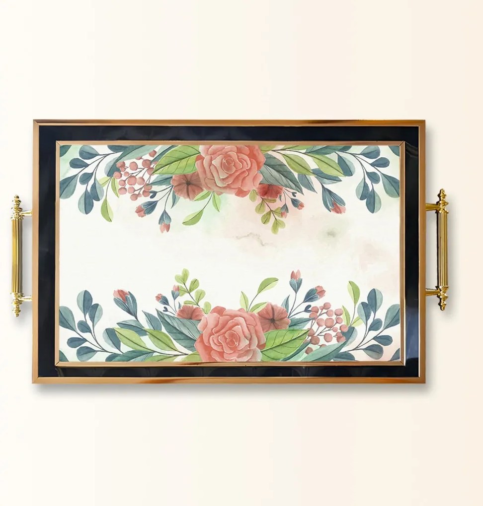 Üveg tálca, 38×24 cm – TPA9796