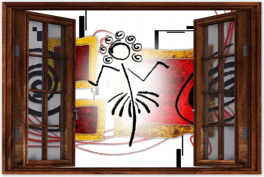 Poszterek 90x60 Rugalmas táncosnő