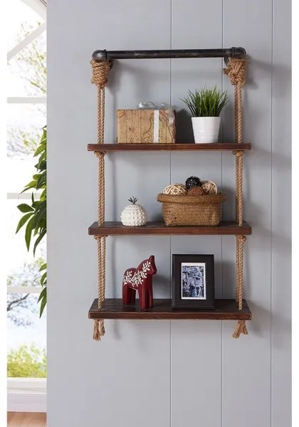 Fali polc 120x60 cm fenyő