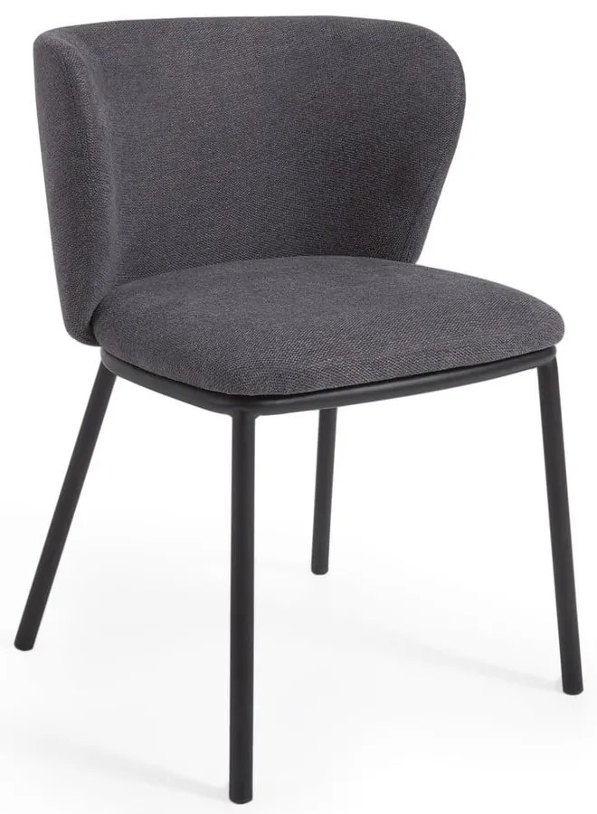 Sötétszürke étkezőszék Ciselia – Kave Home
