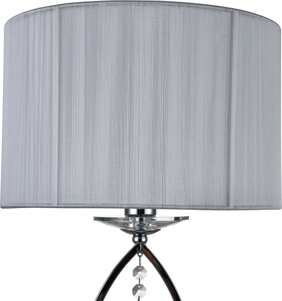 Maytoni modern asztali lámpa miraggio fehér króm mymod602-tl-01-n
