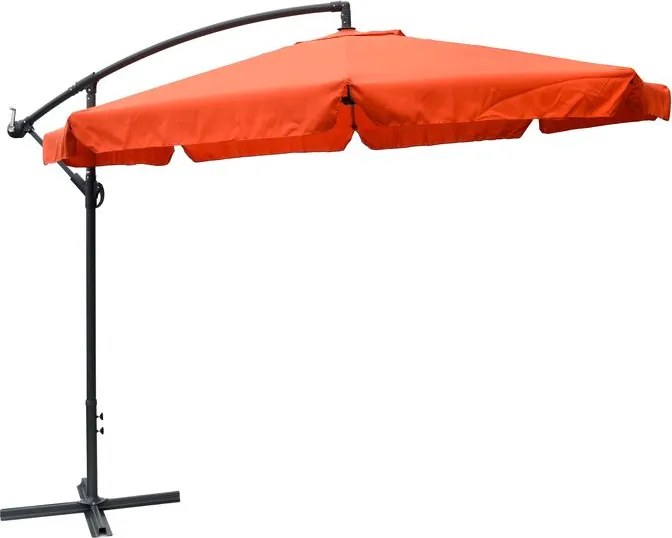 ROJAPLAST Napernyő EXCLUSIVE 300 cm terrakotta