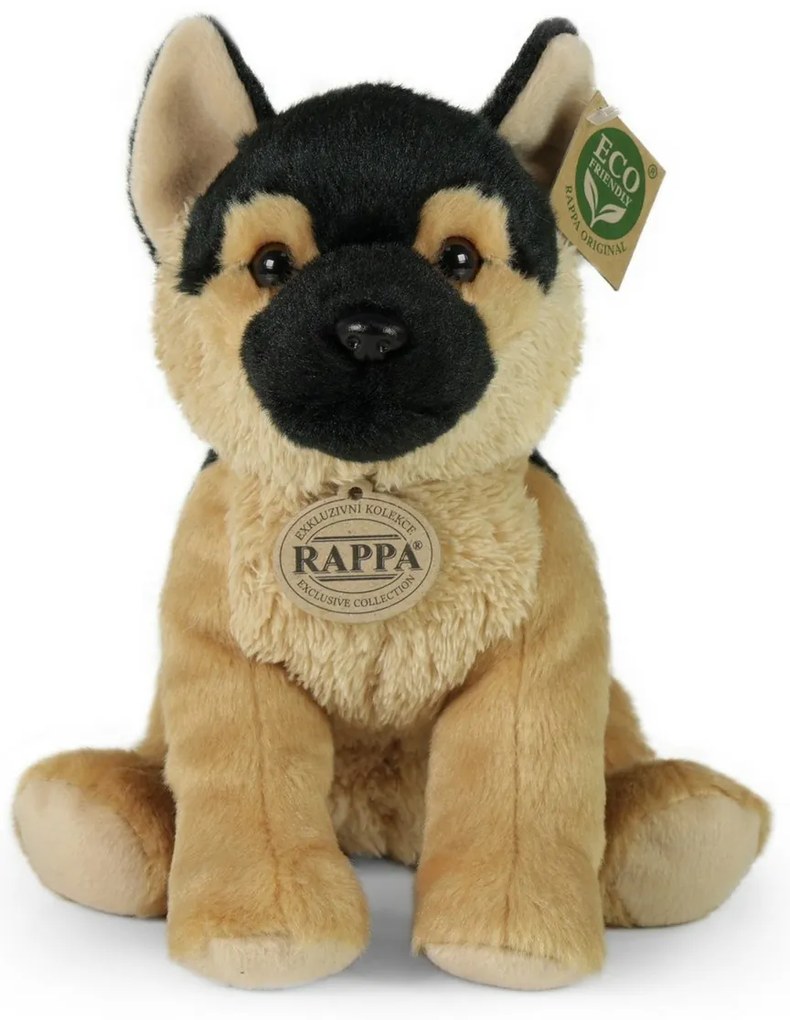 Rappa Plüss német juhászkutya, 25 cm ECO-FRIENDLY