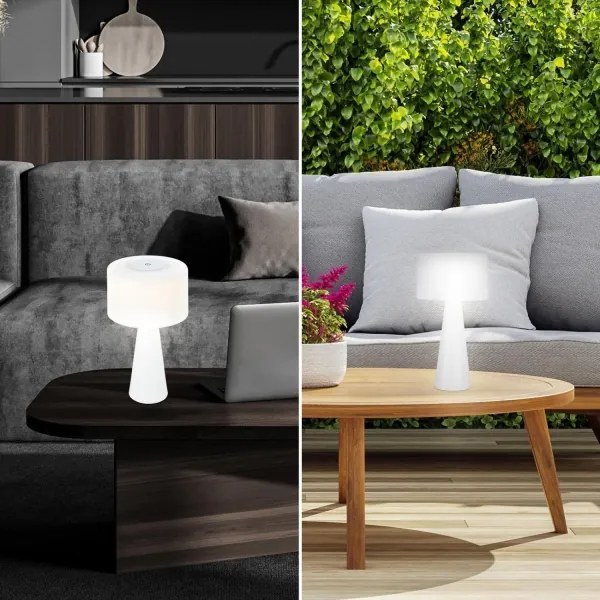 Briloner 7420016 - LED Dimmelhető újratölthető érintős asztali lámpa LED/4W/5V 3000K fehér